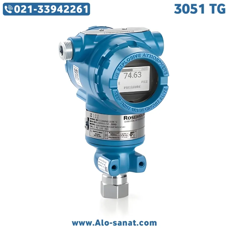 ترانسمیتر فشار رزمونت مدل 3051TG