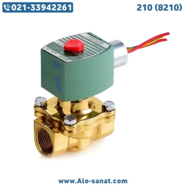8210-asco-solenoidvalve شیر برقی آسکو مدل 210 (8210)