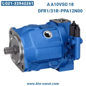 تصویر پمپ پیستونی رکسروت Rexroth مدل A-A10VSO-18-DFR131R-PPA12N00 مخصوص سیستم‌های هیدرولیک