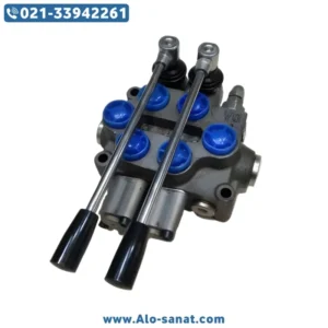 شیر هیدرولیک دو دسته گلگسی Galexy سایز 3/4
