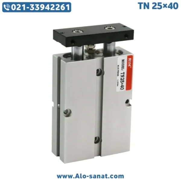 tn20-40-cylinder جک دوشفت TN 25*40