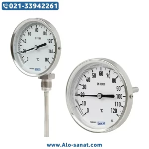 ترمومتر بیمتال ویکا A52 صفحه 10 سانت 0 تا 120 درجه