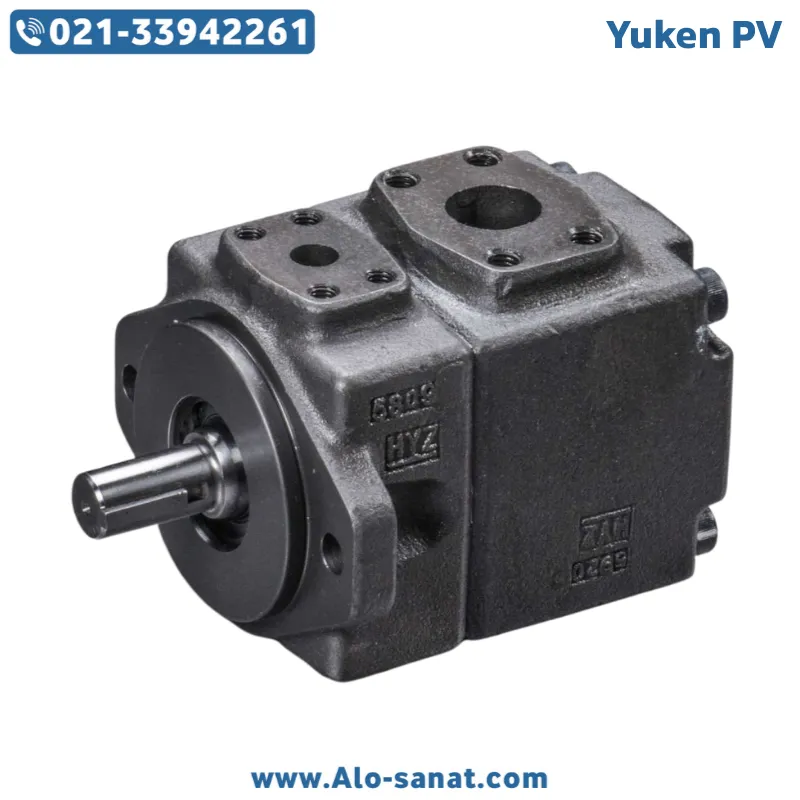 پمپ پره ای Yuken مدل PV