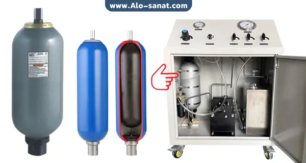 خرید آکومولاتور هیدرولیک برای ذخیره انرژی و تثبیت فشار در مدارهای صنعتی