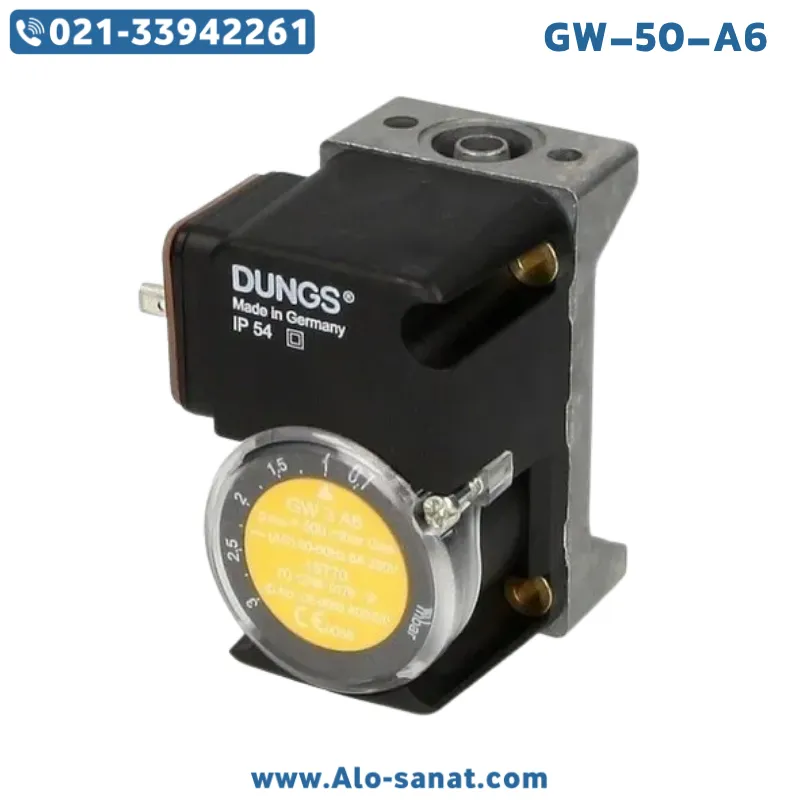 پرشر سوئیچ گاز و هوا دانگز مدل GW50A6