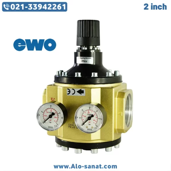 2inch-ewo-pneumatic-regulator رگلاتور EWO سایز 2 اینچ 40 باری