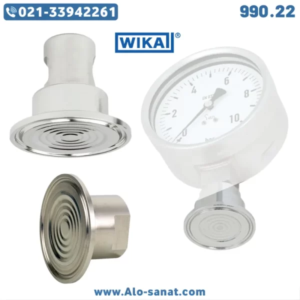 دیافراگم سیل ویکا WIKA مدل 990.22 کلمپی