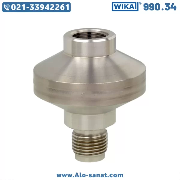wika-990-34-diaphragm-seal دیافراگم سیل ویکا WIKA مدل 990.34