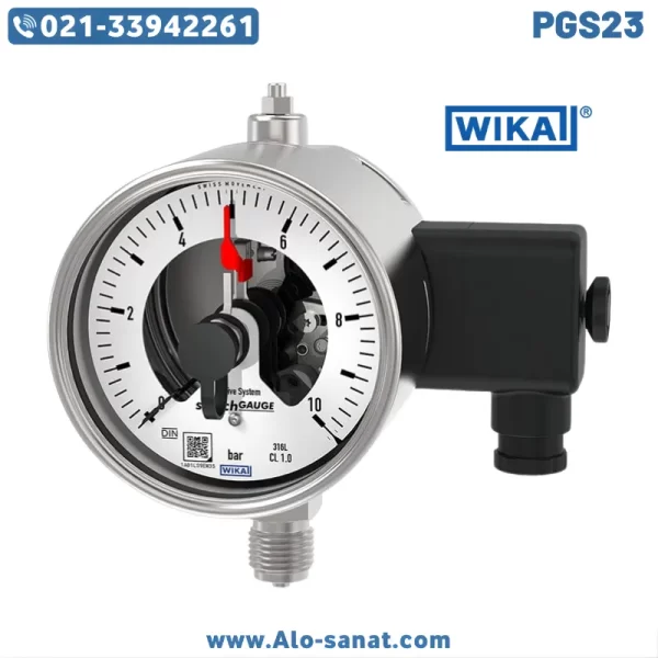 مانوستات ویکا WIKA مدل PGS23