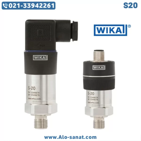 wika-s20-pressure-transmitter ترانسمیتر فشار ویکا WIKA مدل S20