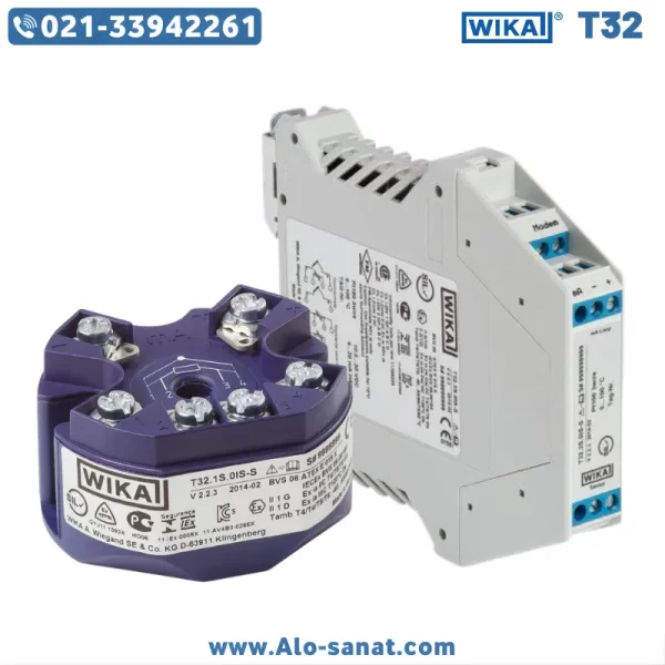 ترانسمیتر دما ویکا WIKA مدل T32