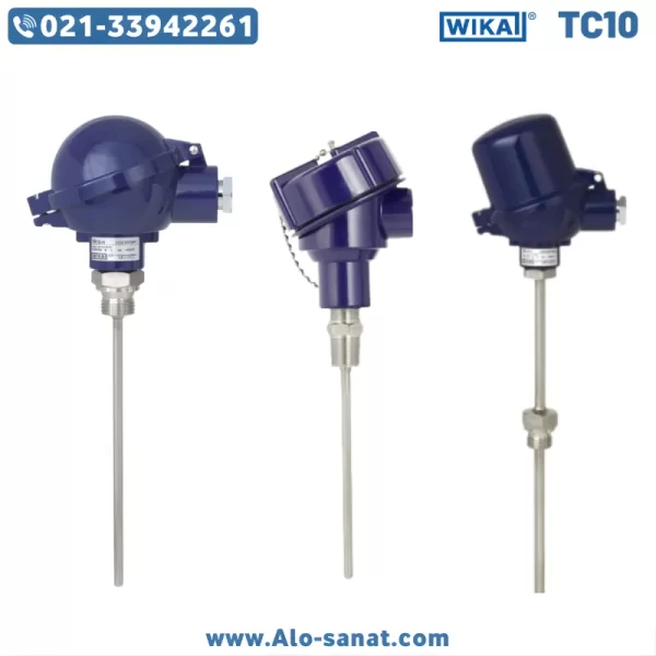 wika-tc10-temperature-thermocouple سنسور دما ترموکوپل ویکا WIKA مدل TC10