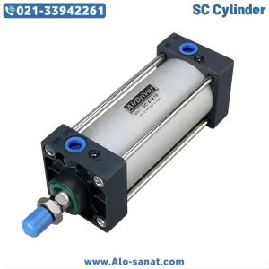 جک چهارمیل سایز 50*350 SC پنوماتیک