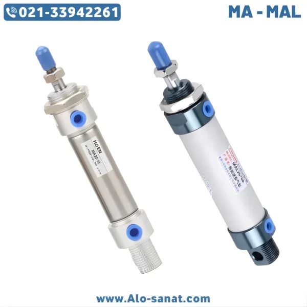 tn-pneumatic-cylinder-20-400-ma-mal جک قلمی سایز 20*400 مدل MA MAL - Image 1