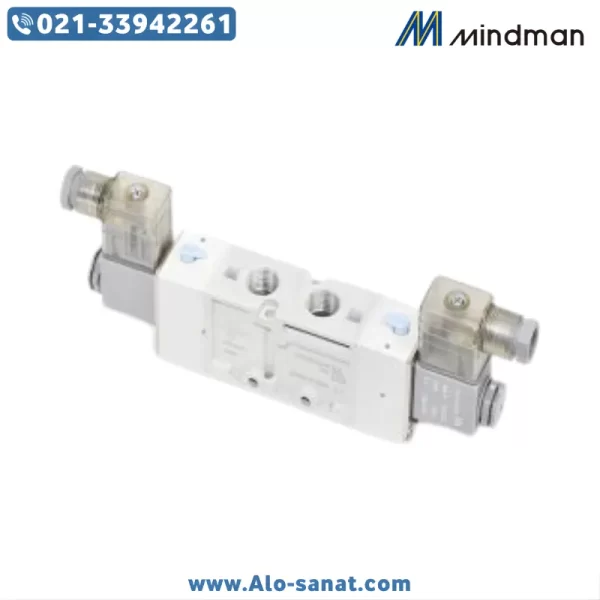 mindman‑mvsc‑460‑3e1c‑ac220‑solenoid‑valve شیر برقی مایندمن (MINDMAN) مدل MVSC‑460‑3E1C‑AC220