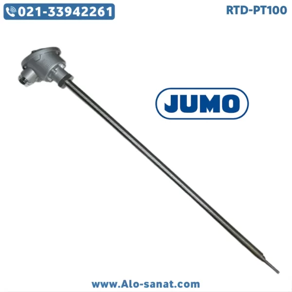 rtd-pt100-jumo-dual-pt100-2-tips سنسور RTD برند Jumo دوبل PT100×2 نوک متفاوت