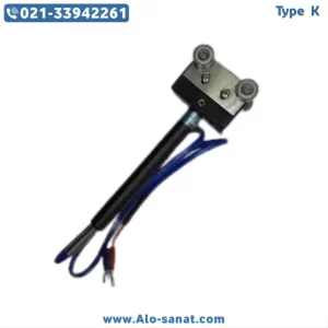 ترموکوپل Type K چرخدار با سیم ۵۰ سانتیمتر