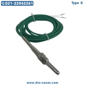 ترموکوپل Type K با رابط سیلیکونی
