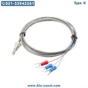 ترموکوپل Type K رزوه M6 چینی درجه یک
