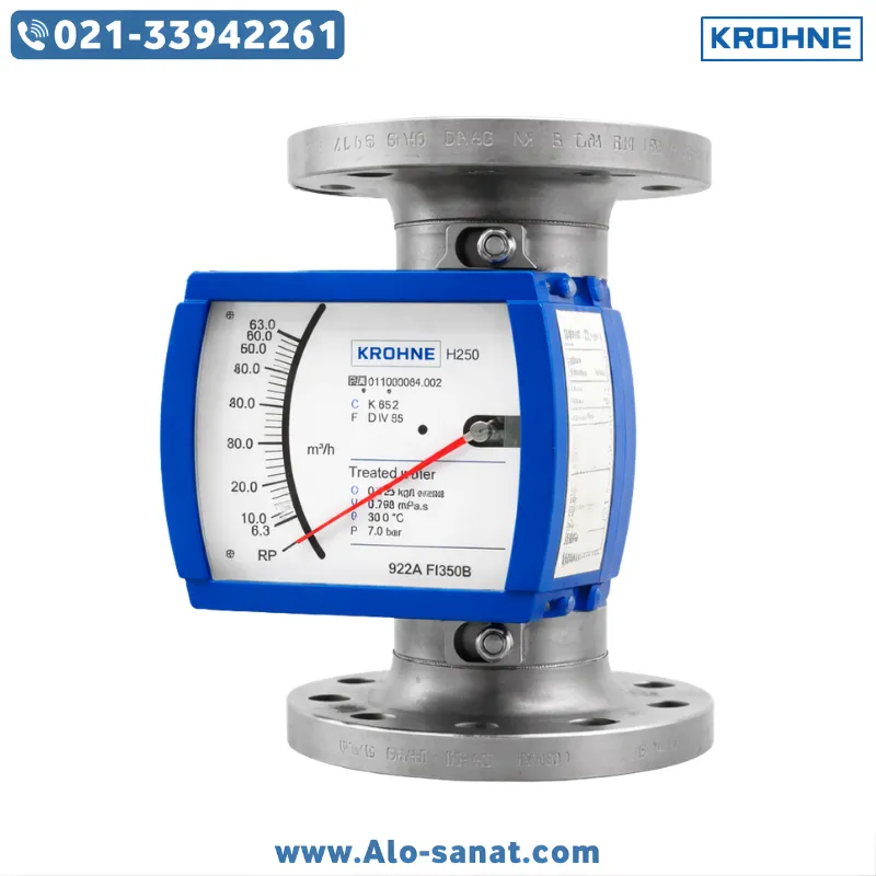 فلومتر روتامتری کرونه مدل H250-RR-M9 سایز 2 اینچ