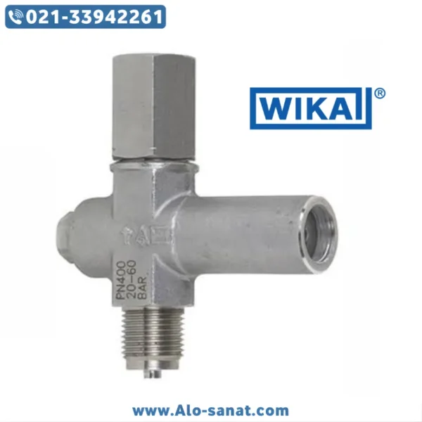 شیر اطمینان ویکا رنج 20 تا 60 بار (اورپرشر گیج)